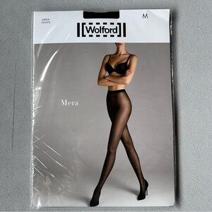 Wolford ~ Mera Tights ~ Black ~ Women’s Size M ~ Brand New!